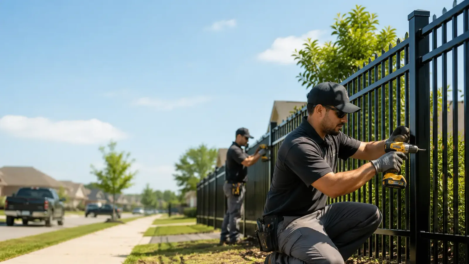 Metal Fence Installation in Bucoda, WA